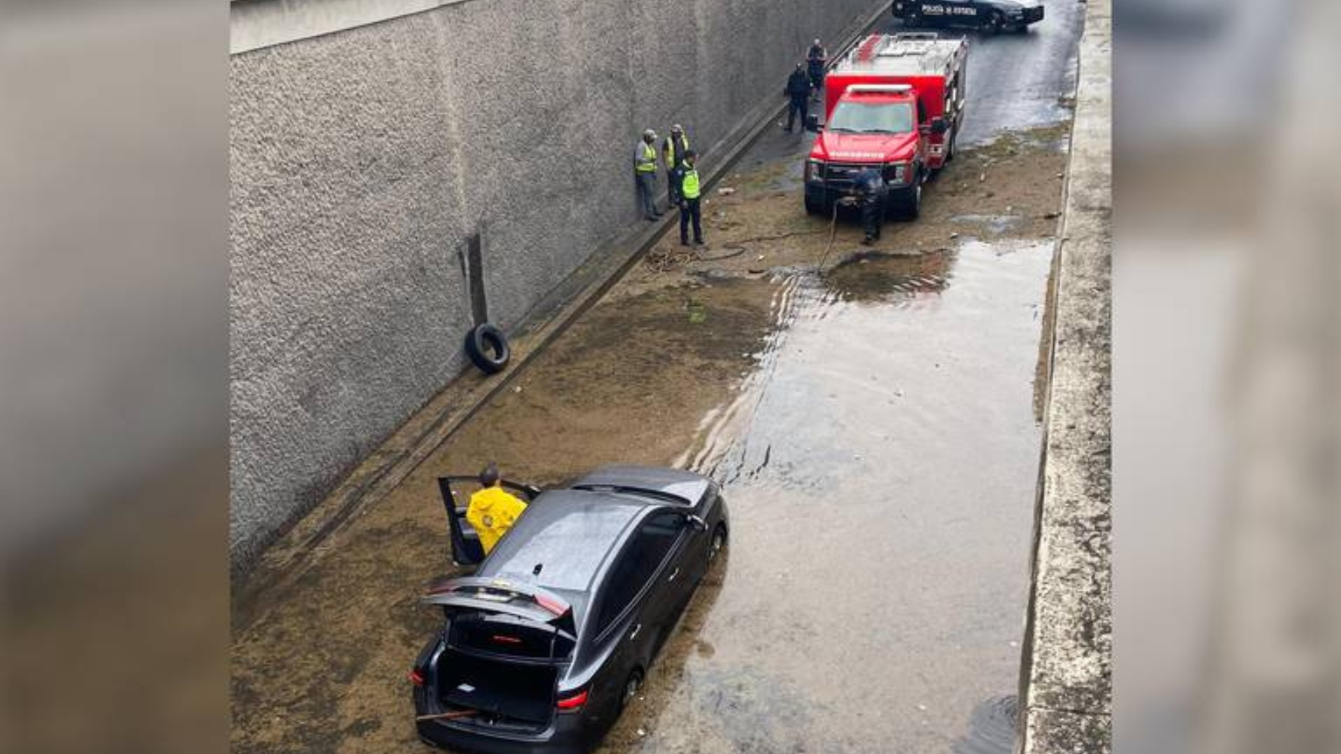 Fuertes Lluvias Provocan Anegaciones y Accidentes en Toluca y Municipios Aledaños