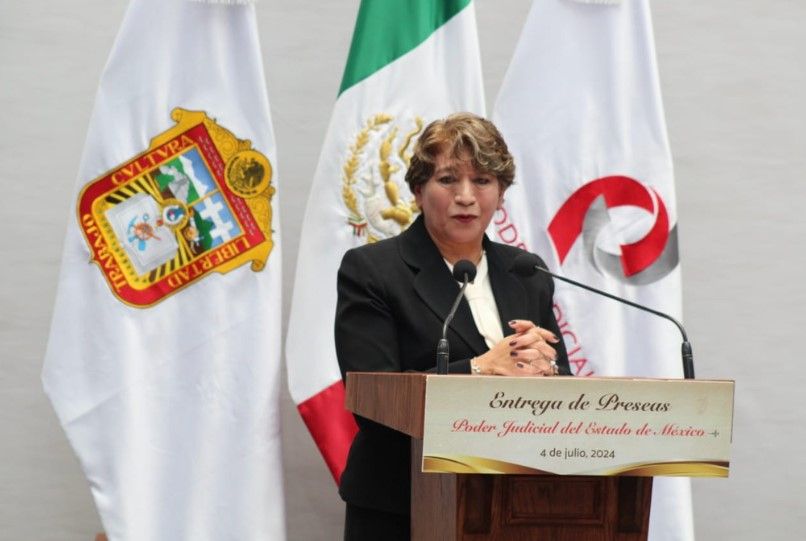 Delfina Gómez promete impulsar reforma constitucional en Edomex