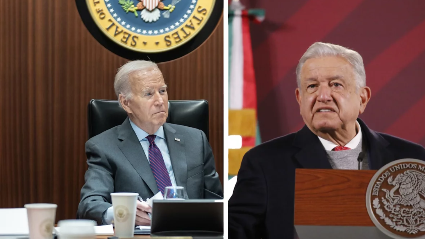 AMLO Elogia la Labor de Biden y Afirma: ‘Renuncia a Reelección es Decisión de los Dirigentes’