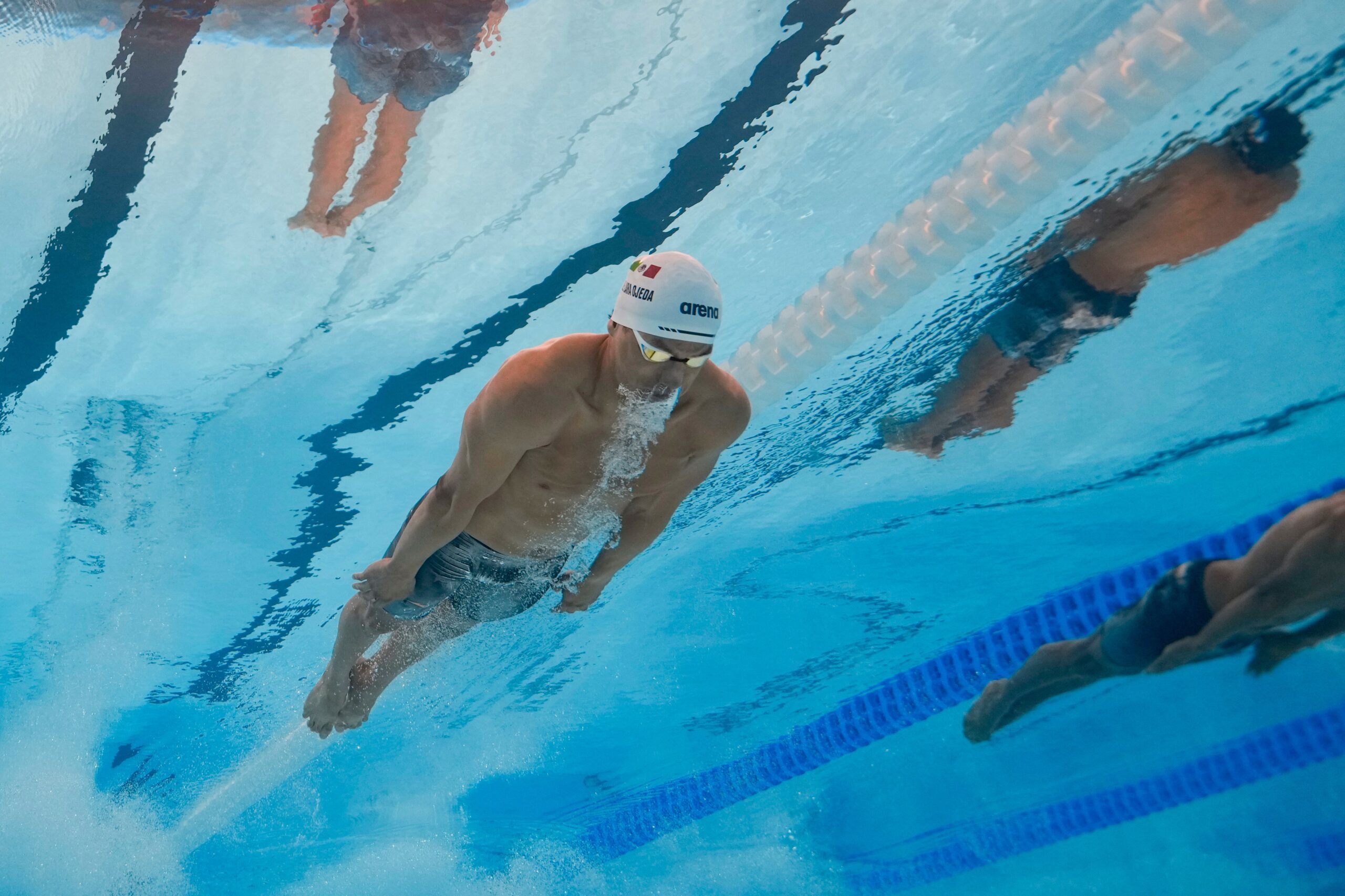 Miguel de Lara, nadador mexicano, fue descalificado durante la prueba de 100 metros pecho en los Juegos Olímpicos de París 2024