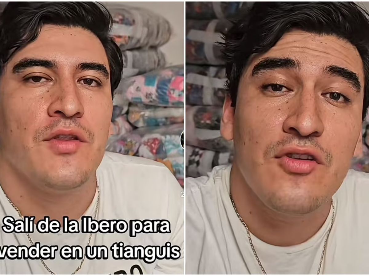 Alberto Plata, un joven graduado de la Universidad Iberoamericana, compartió en TikTok cómo se convirtió en un exitoso tianguista después de finalizar sus estudios universitarios.