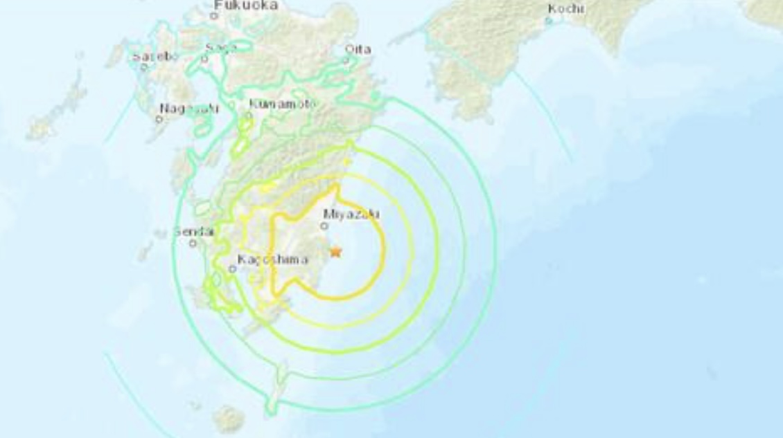 Fuerte terremoto en Japón