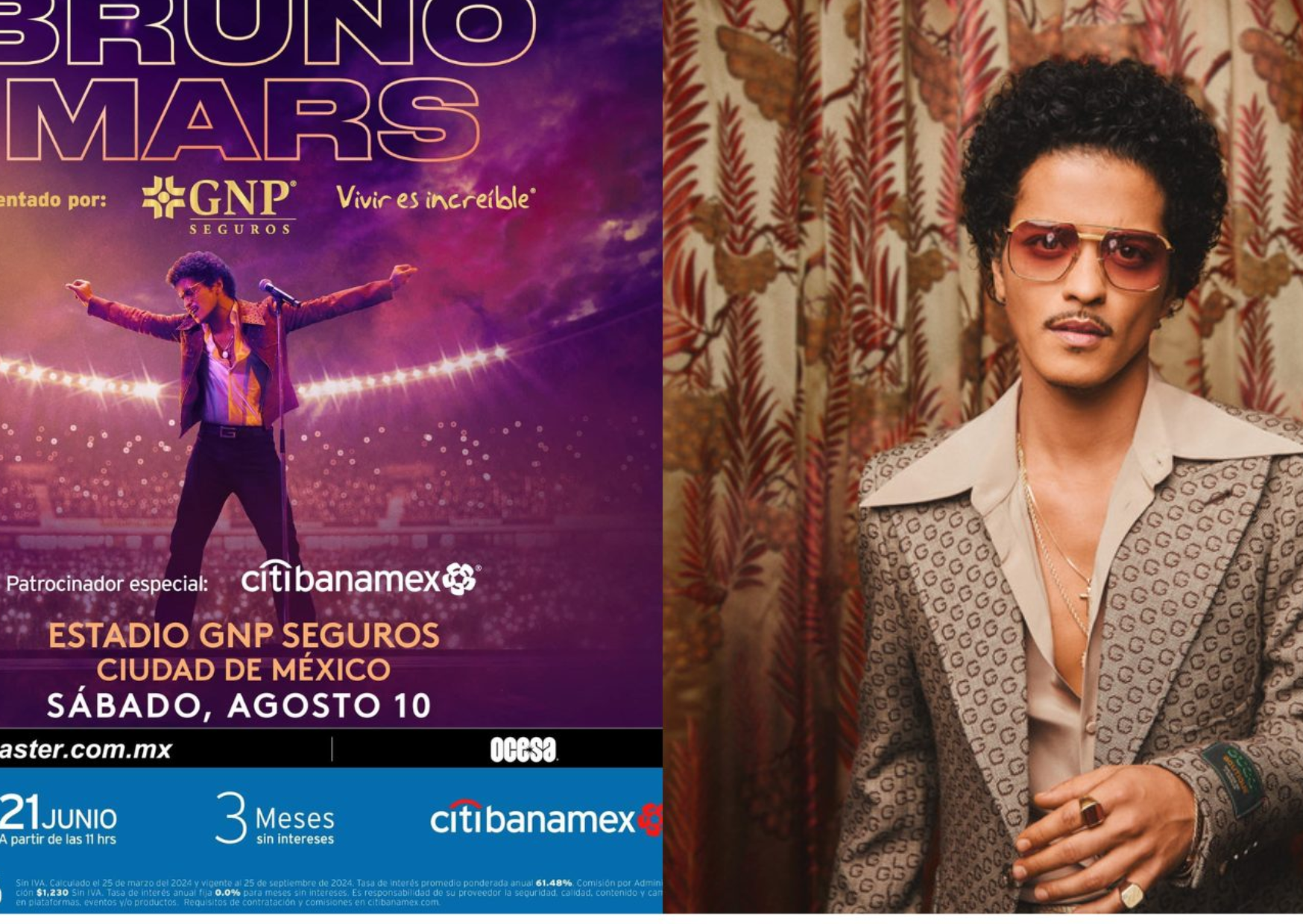 Bruno Mars interpreta “El Sonidito” en su concierto en la CDMX: el momento que sorprendió a todos