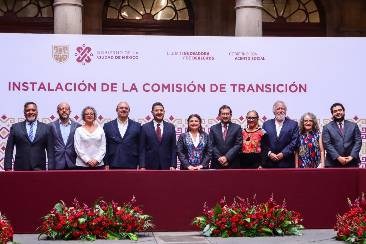 Instalan Comisión de Transición para la CDMX