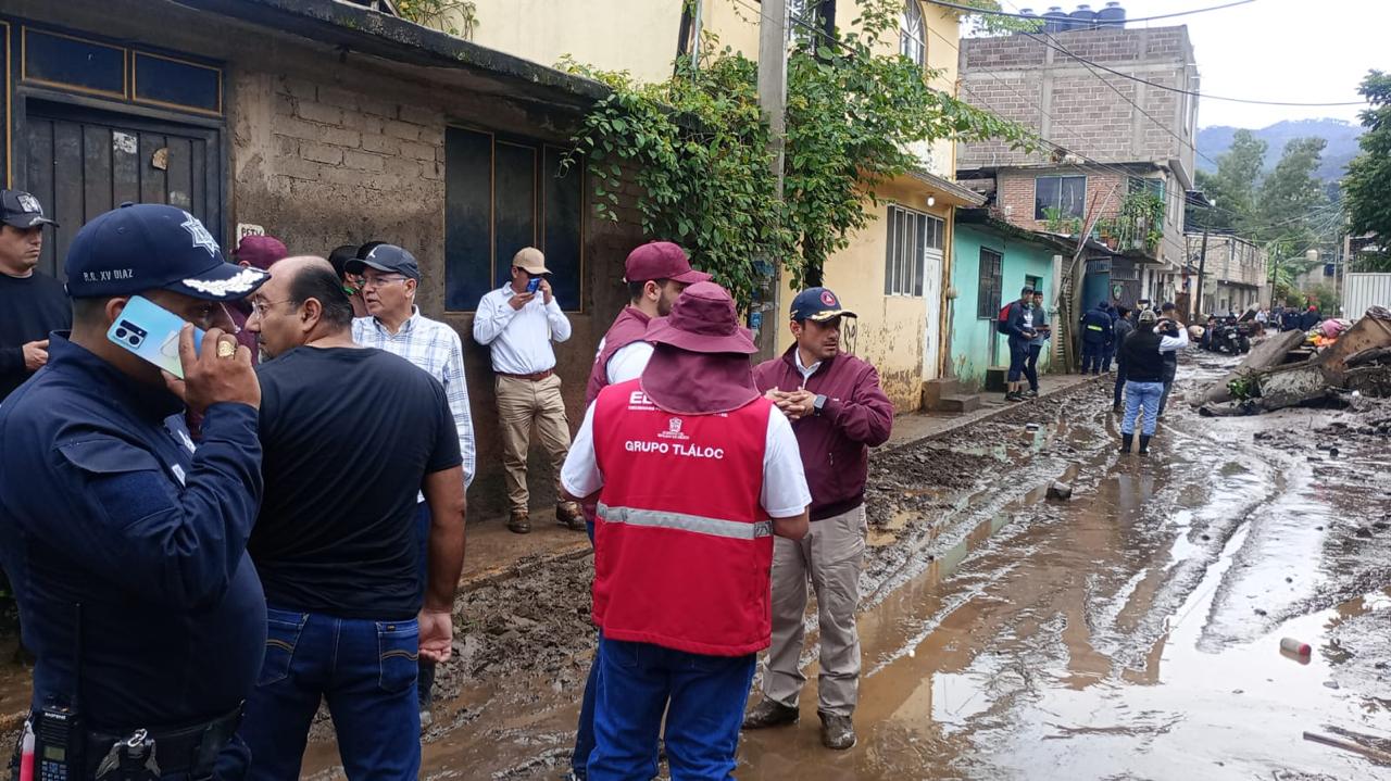 Sedena implementa Plan DN-III en Tejupilco tras inundaciones