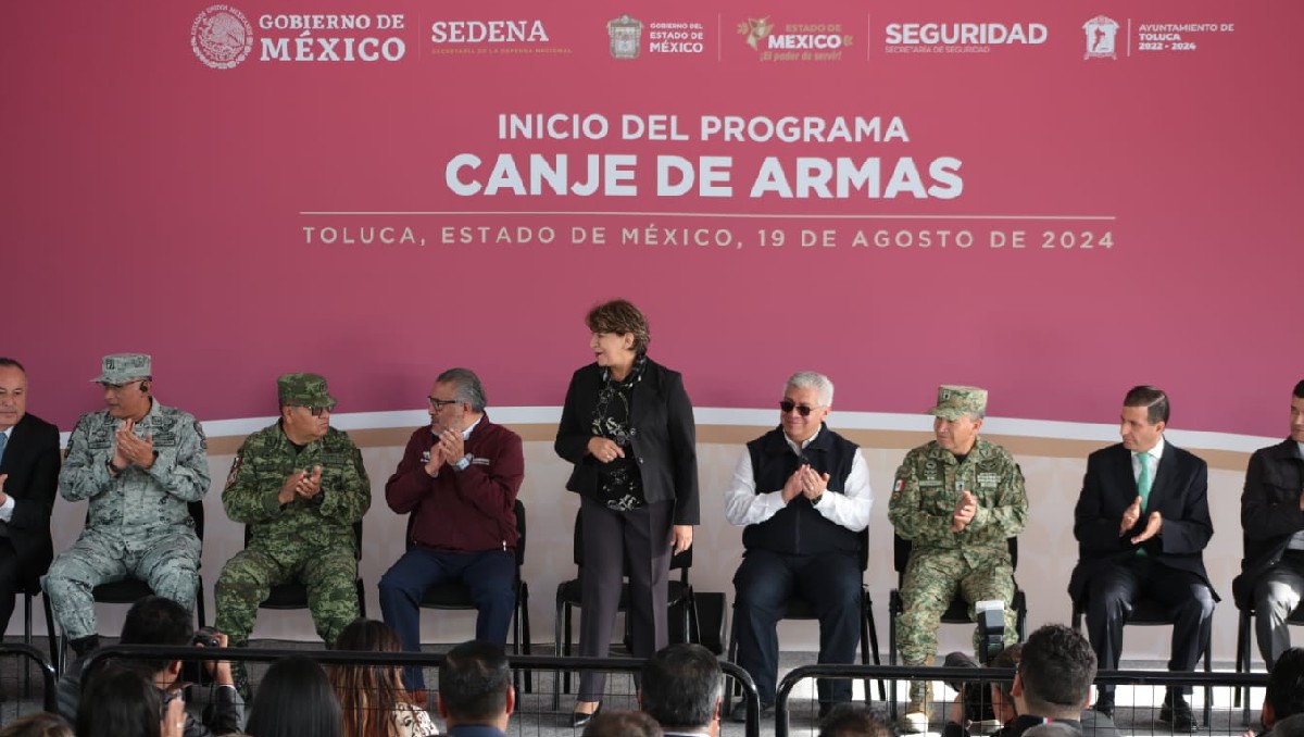 Inicia Programa de Canje de Armas en el Estado de México para Reducir la Violencia