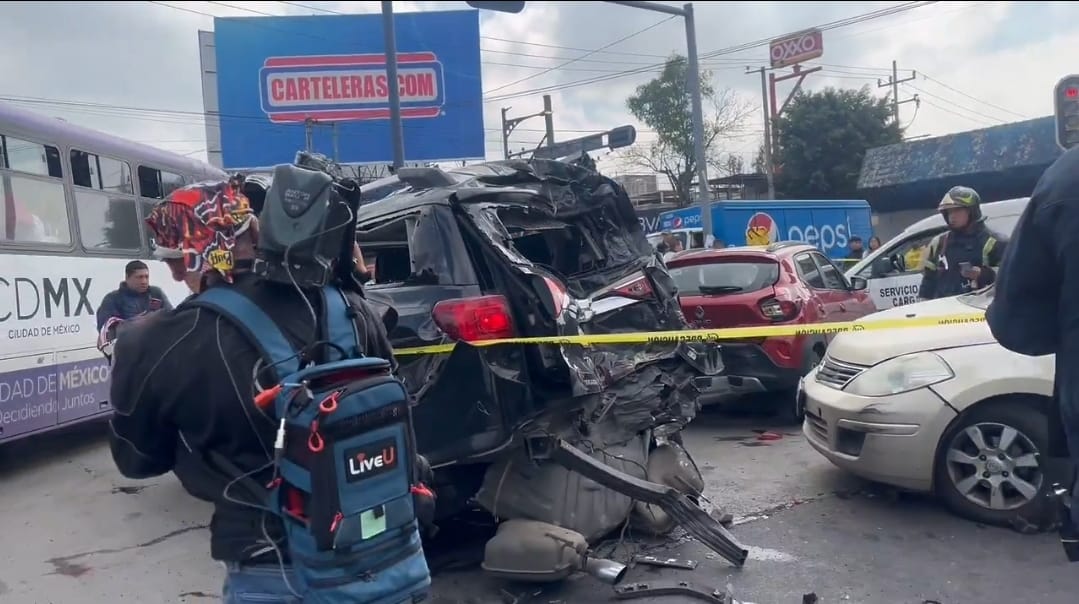 Impacta Metrobus a 7 vehículos en alcaldía Venustiano Carranza