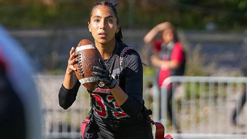 Diana Flores y el Equipo Mexicano en la Final del Mundial de Flag Football 2024