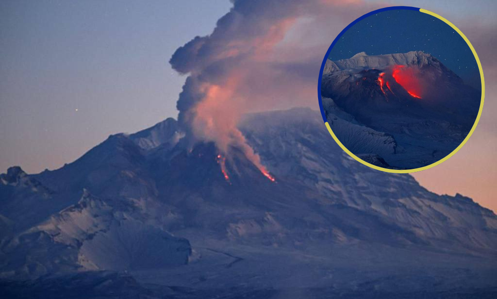 El Volcán Shiveluch en Kamchatka Erupciona Tras Sismo de Magnitud 7.0: Alerta Roja Temporal para Aeronaves