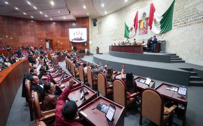 En minutos el Congreso de Oaxaca, aprobó la Reforma Judicial