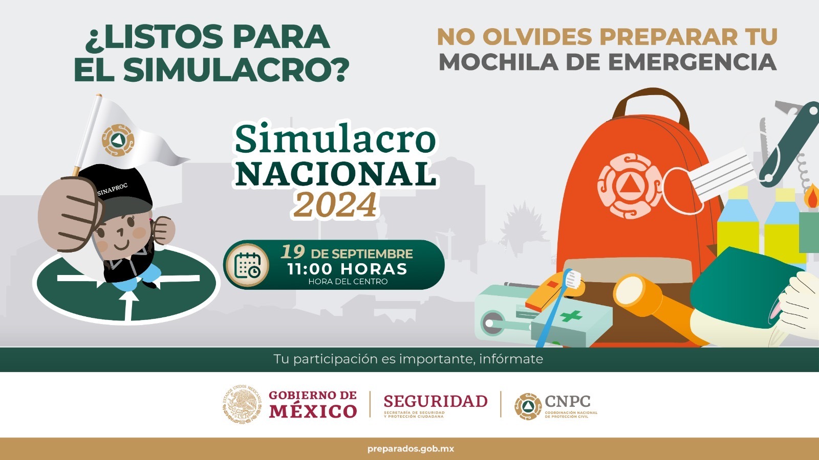 Alerta Simulacro Nacional 2024: ¿Qué esperar el 19 de septiembre en CDMX?