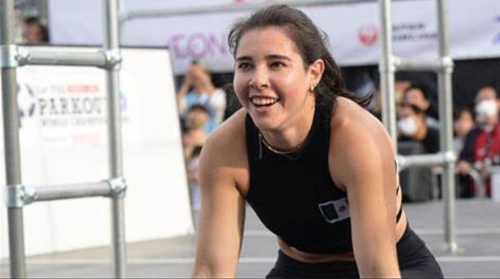 Ella Brucio gana medalla de bronce en la Copa del Mundo de Parkour