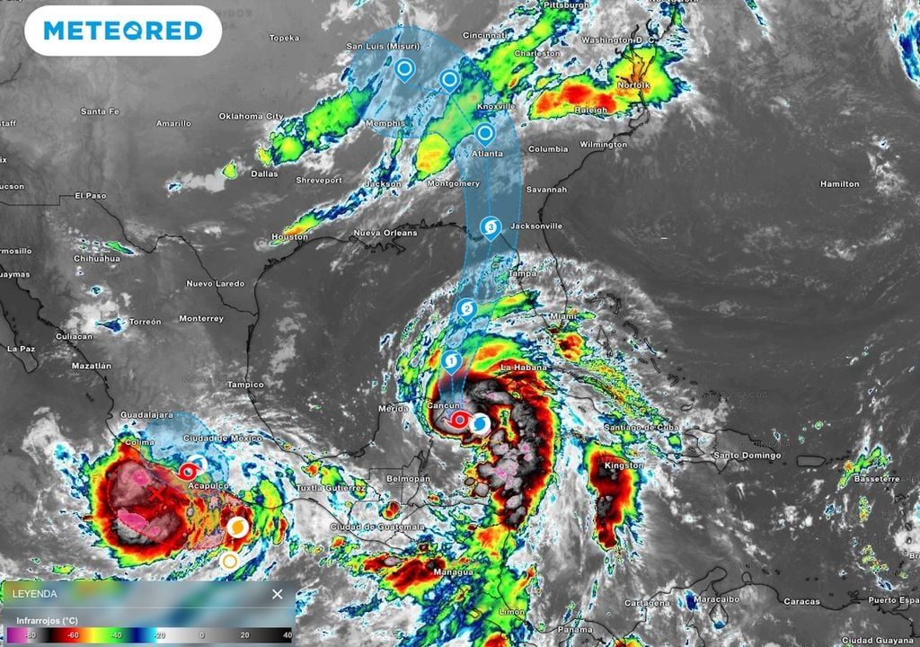 Helene se intensifica a huracán categoría 1; Quintana Roo en alerta roja