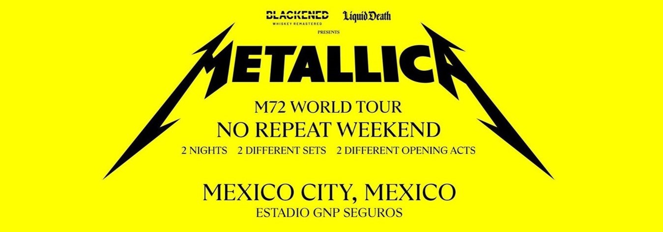 Todo lo que Necesitas Saber sobre los Conciertos de Metallica en el Estadio GNP Seguros