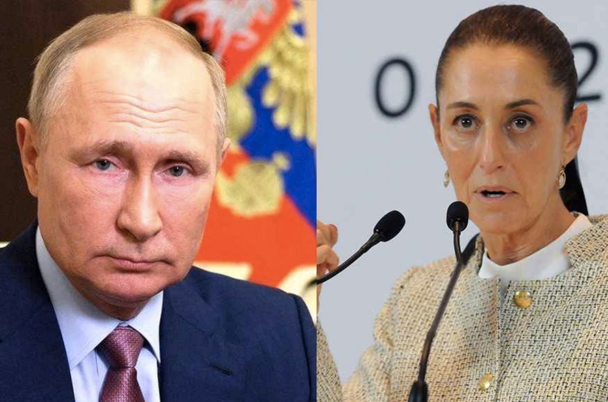 Vladímir Putin no asistirá a la toma de posesión de Claudia Sheinbaum