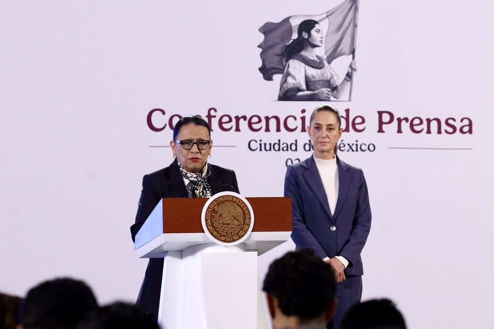 Sheinbaum ofrece disculpa pública a sobrevivientes del 68 en histórica conferencia