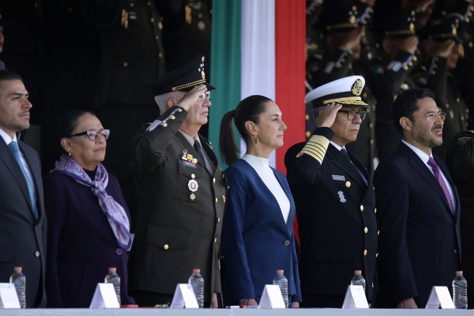 “Nunca daré una orden que vulnere los derechos humanos”, garantiza Claudia Sheinbaum a las Fuerzas Armadas