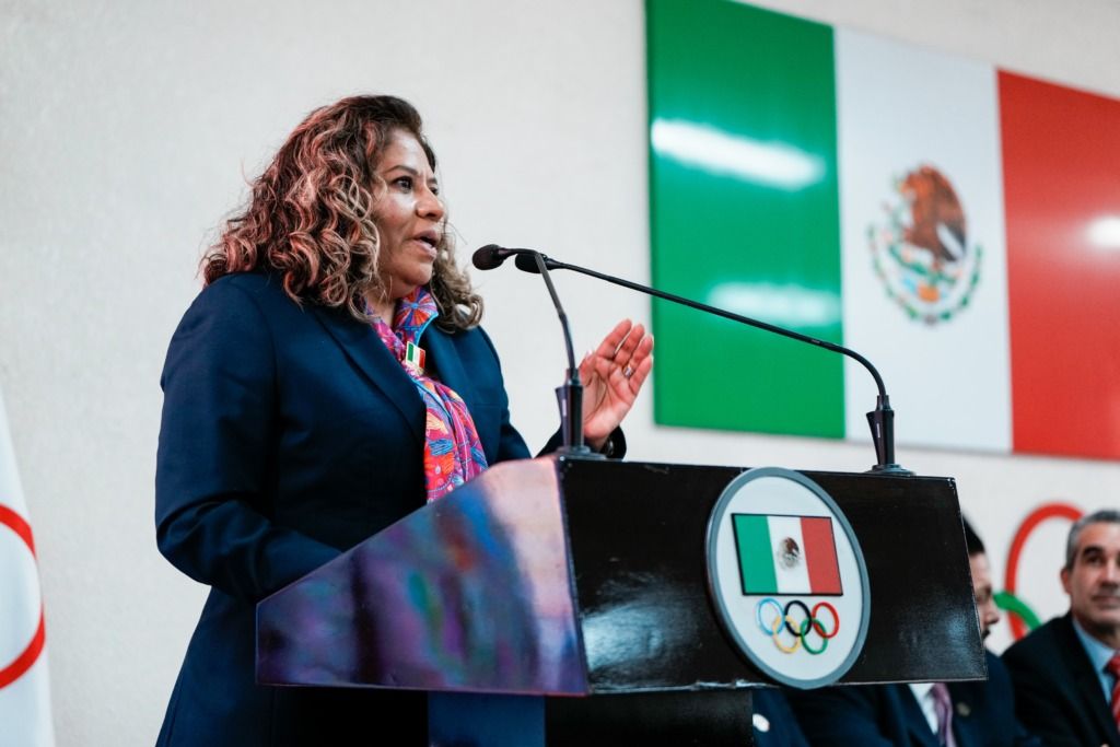 María José Alcalá Reelecta como Presidenta del Comité Olímpico Mexicano