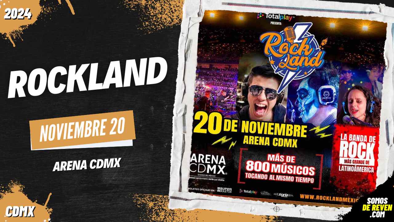 Rockland 2024: El festival de rock más grande de Latinoamérica regresa con más de 1,000 músicos.