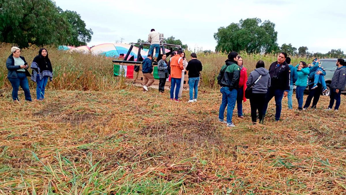 Descontrol en el Aire: Aterrizajes de Emergencia de Globos Aerostáticos en Acolman