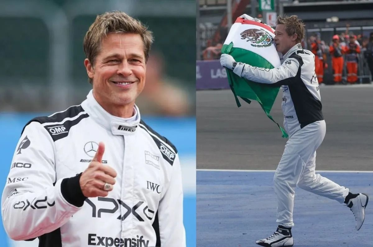 Brad Pitt Causa Furor en CDMX Durante el Gran Premio de México de la Fórmula 1