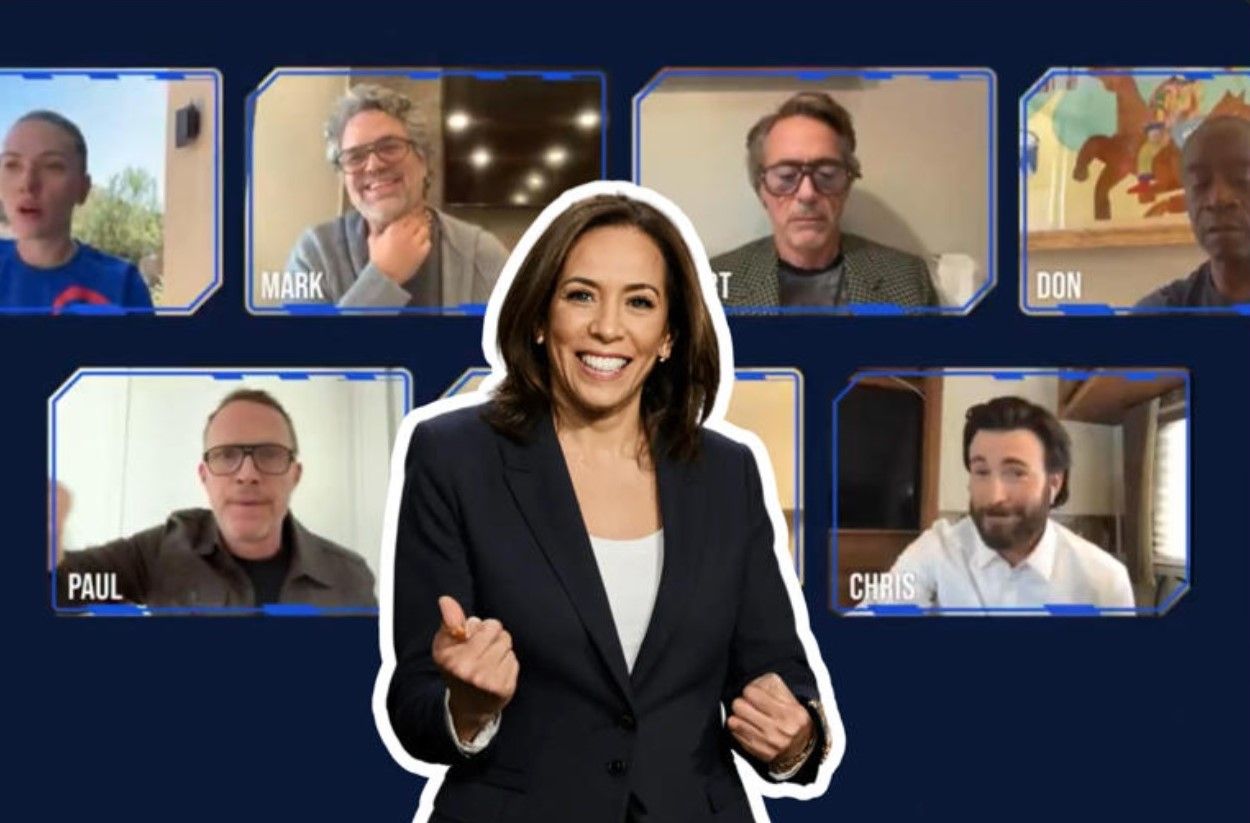 Elenco de Avengers se une en apoyo a Kamala Harris para las elecciones de EE. UU.