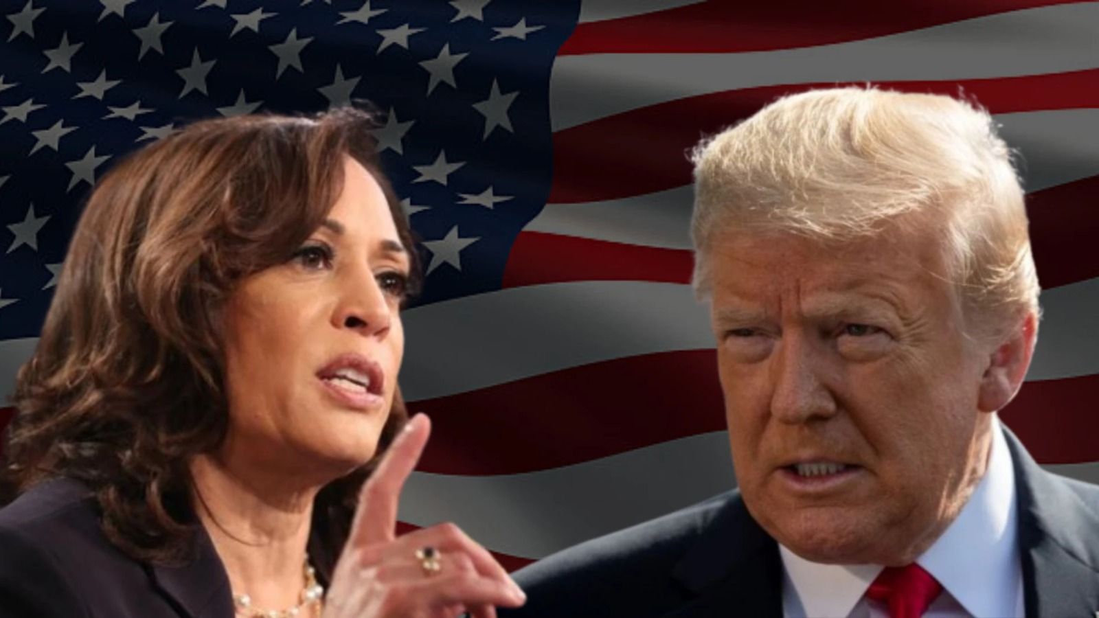 Llegan empatados al súper martes Kamala Harris y Donald Trump