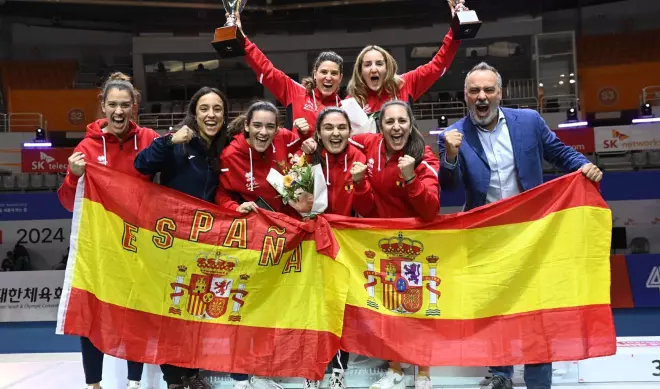 La esgrima española brilla con cinco medallas en las Copas del Mundo