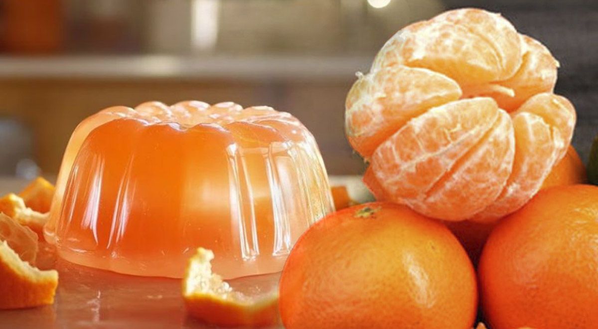 Alivio Natural para las Flemas: Gelatina con Cáscara de Mandarina