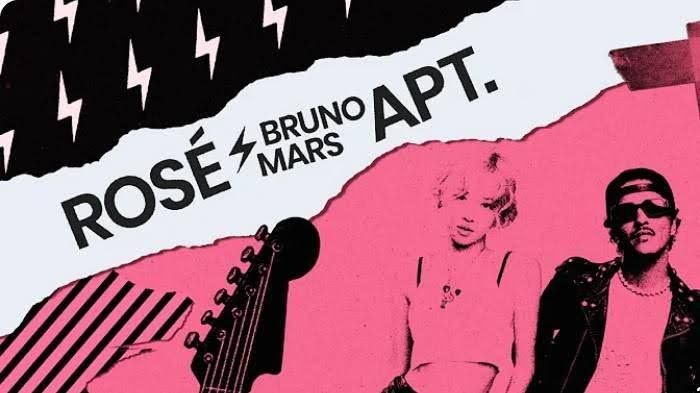 ⁠“APT.” de Rosé y Bruno Mars rompe récords en YouTube