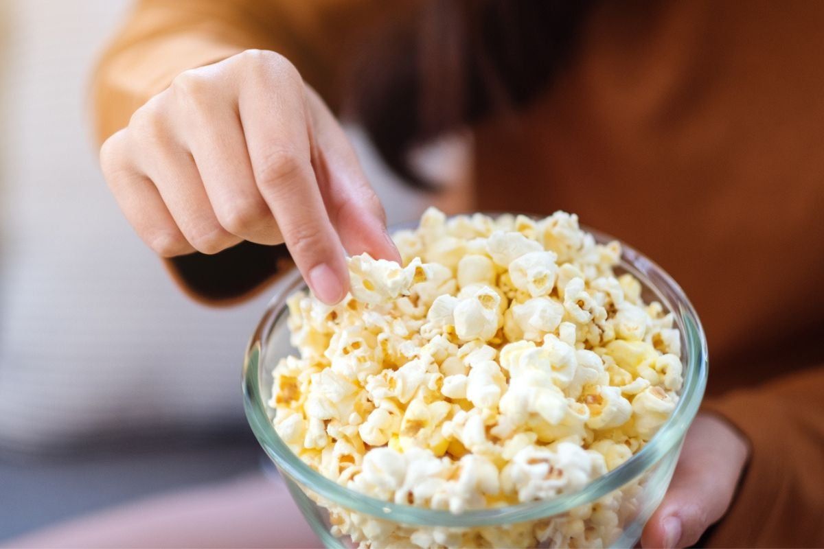 ¿Cuál es la ración saludable de palomitas según los nutriólogos?