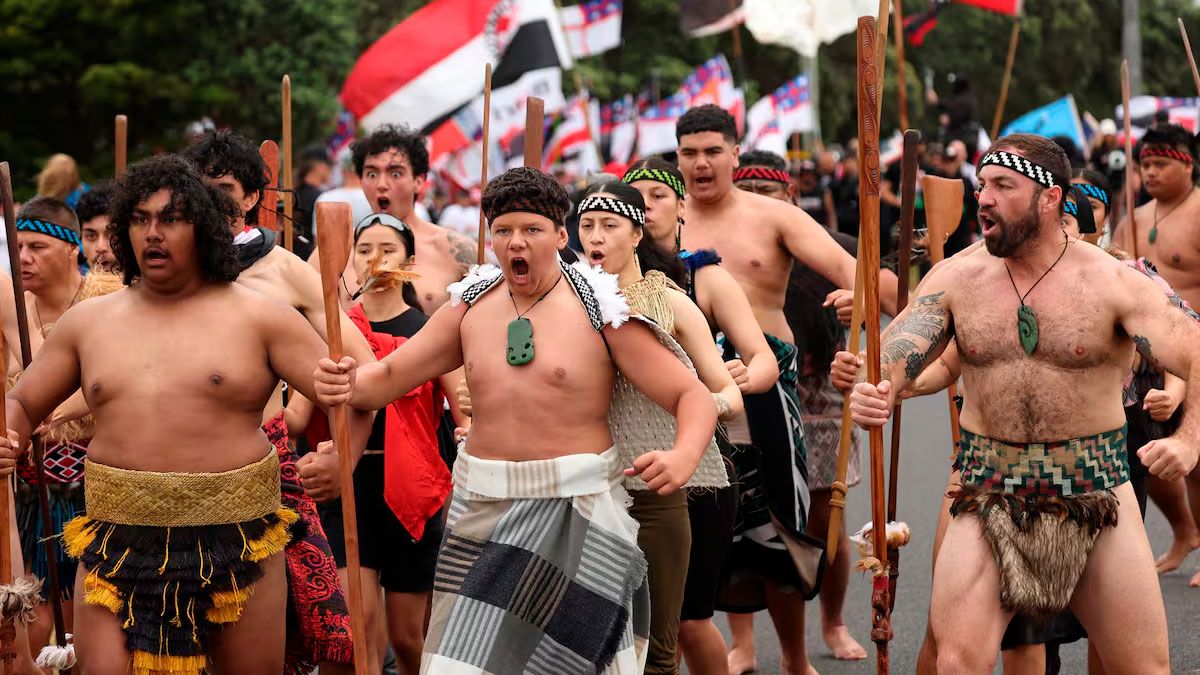 Masiva Marcha en Nueva Zelanda contra Cambios al Tratado de Waitangi