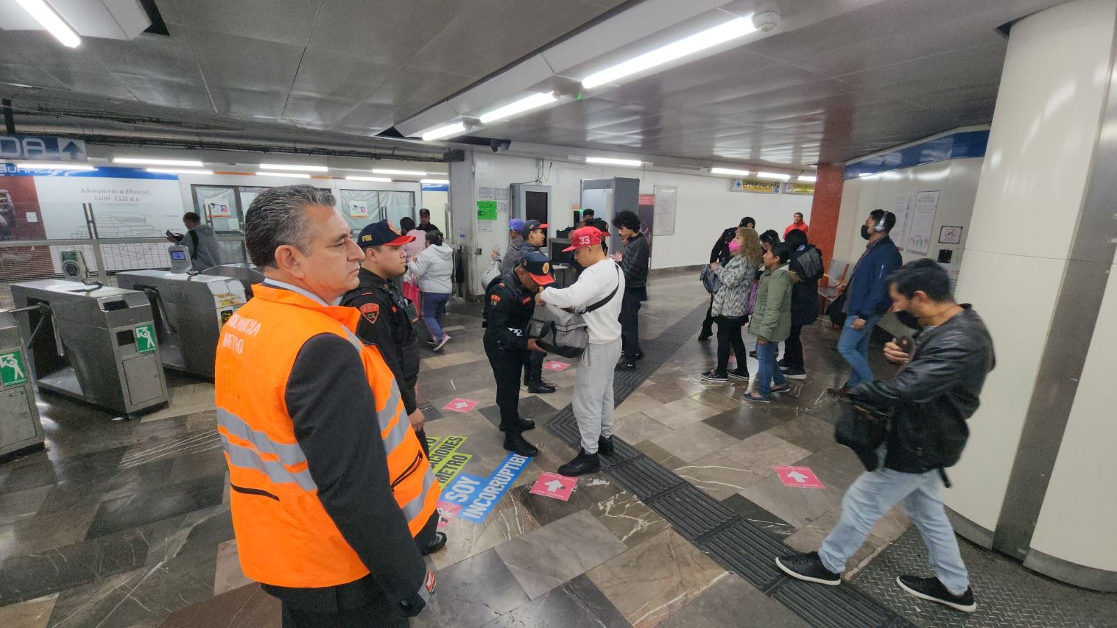 Metro CDMX refuerza medidas de seguridad para fiestas decembrinas