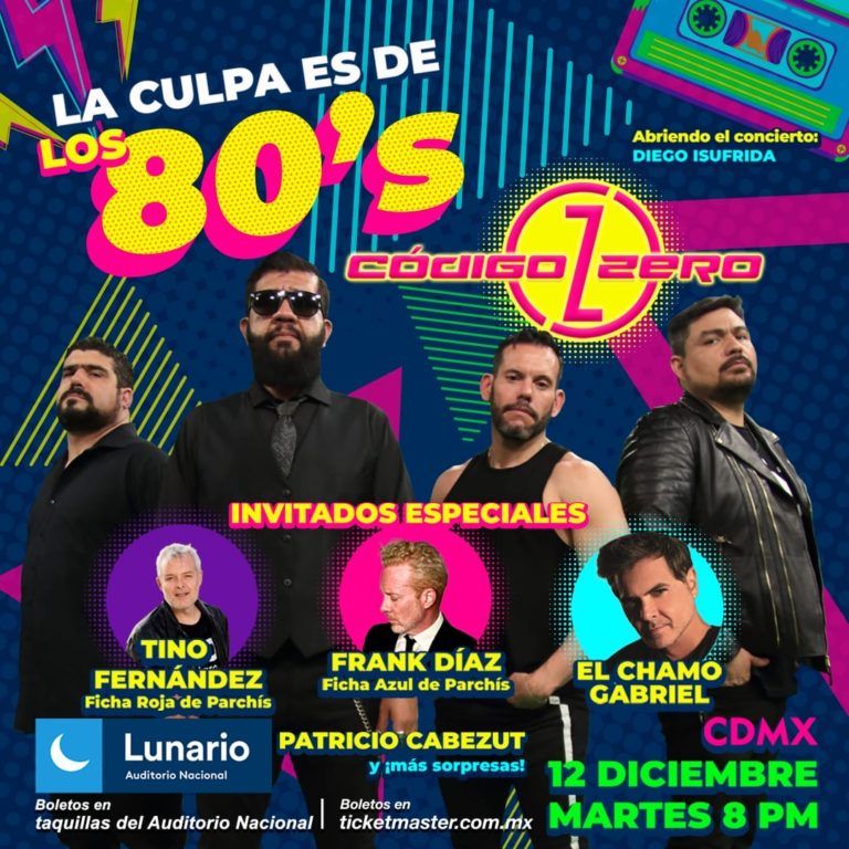 “La culpa es de los 80’s, Segunda Parte”: un viaje nostálgico al Lunario del Auditorio Nacional