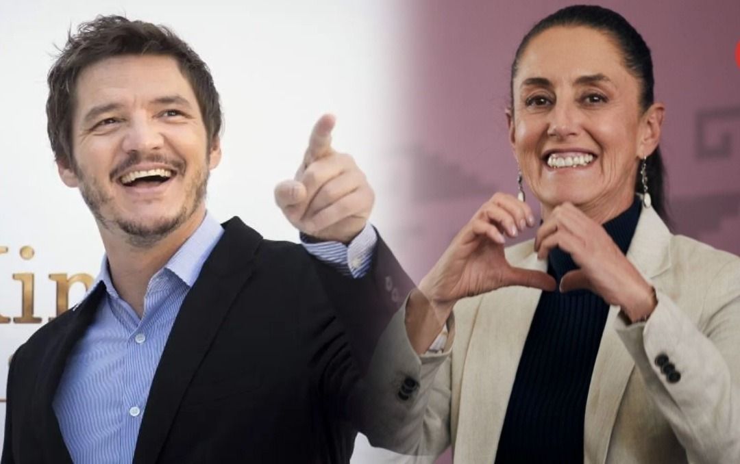 Pedro Pascal desata polémica al compartir un TikTok sobre Claudia Sheinbaum