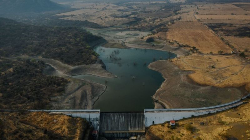 Presas mexicanas alcanzan su límite, pero el Cutzamala comienza a disminuir