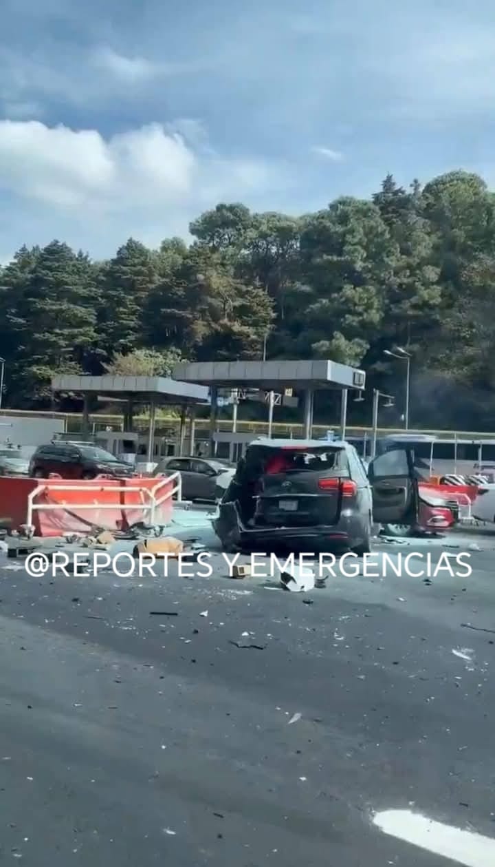 Accidente en la México-Toluca