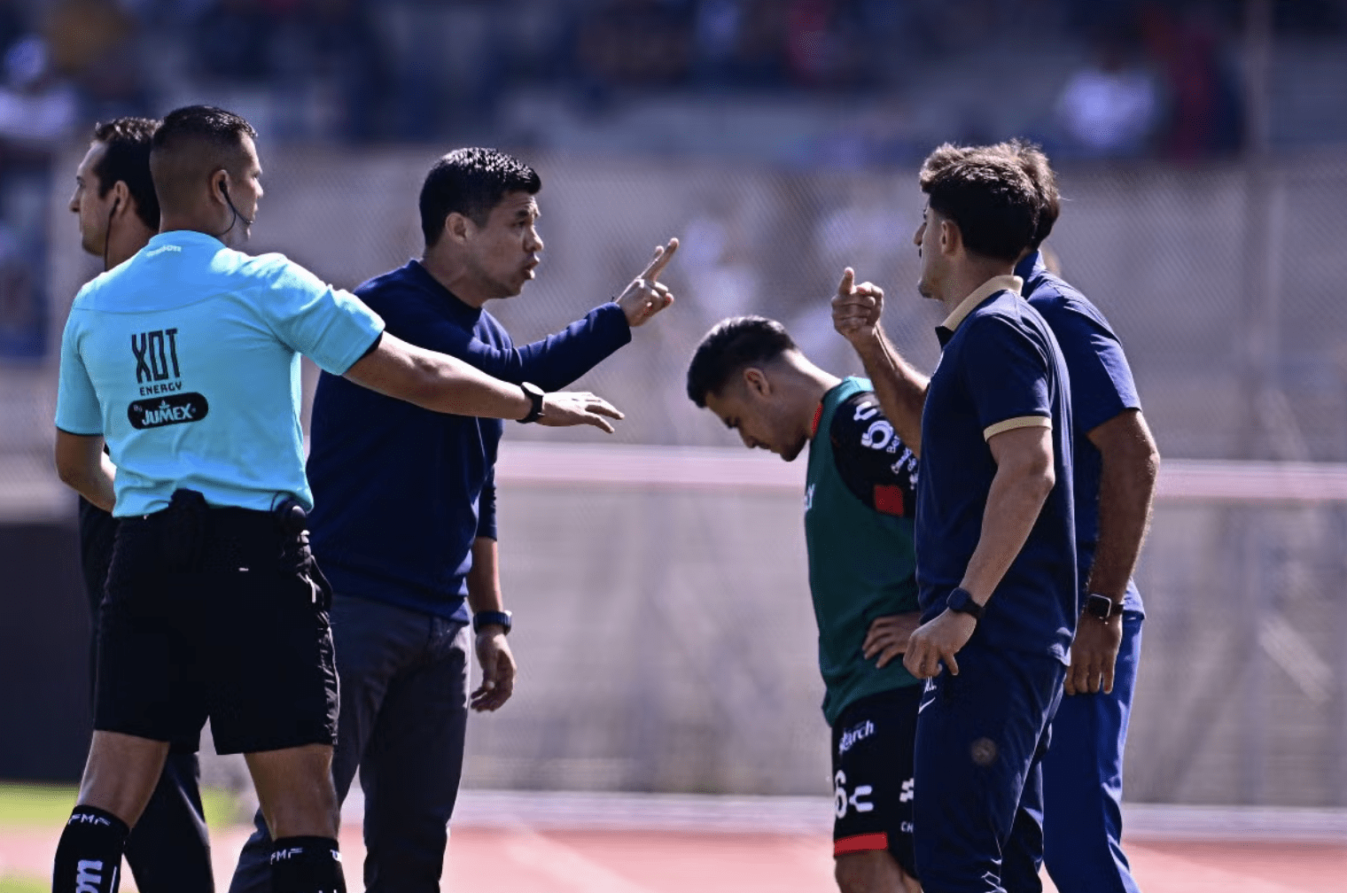 Pumas y Atlas empatan 0-0 en partido marcado por la polémica entre entrenadores y el debut de Adalberto Carrasquilla