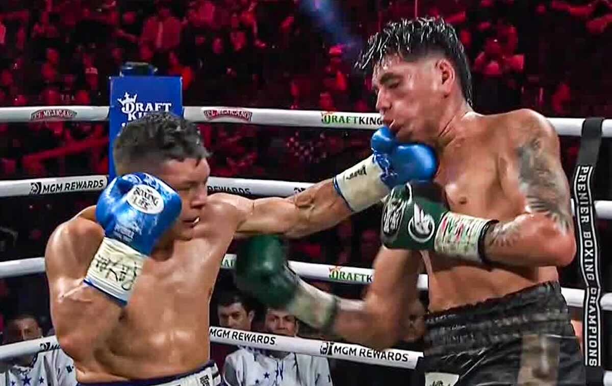 Isaac ‘Pitbull’ Cruz derrota a Ángel ‘Tashiro’ Fierro en una épica pelea en Las Vegas y se corona campeón Guerrero Azteca