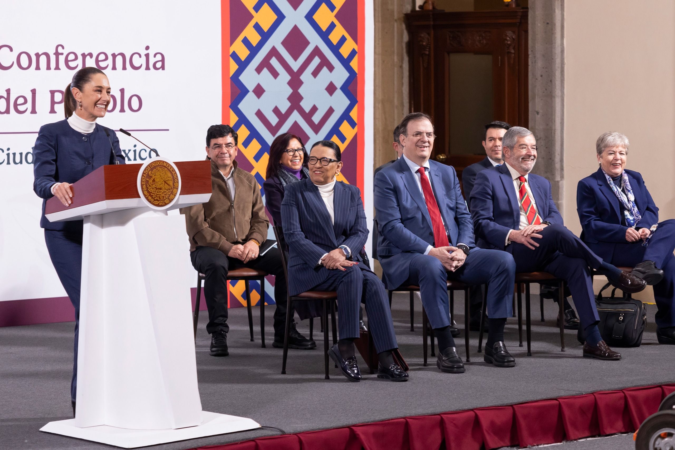 Pausa Estados Unidos imposición de aranceles, tras conversación Sheinbaum-Trump