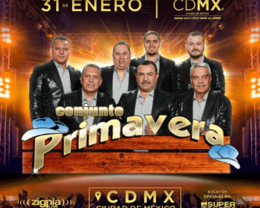 Noche Inolvidable en la Arena CDMX: Conjunto Primavera deleita a sus fans con sus canciones más icónicas.